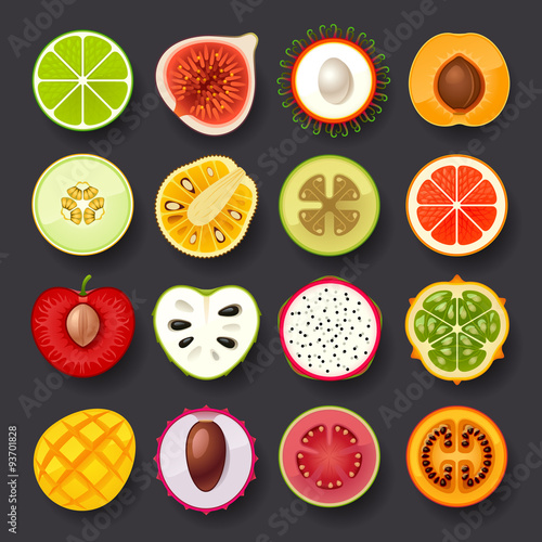 fruit icon set-2