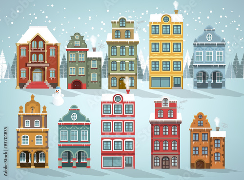 Old houses (Winter)