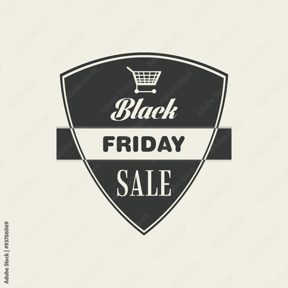 Black Friday Label Black Friday Label