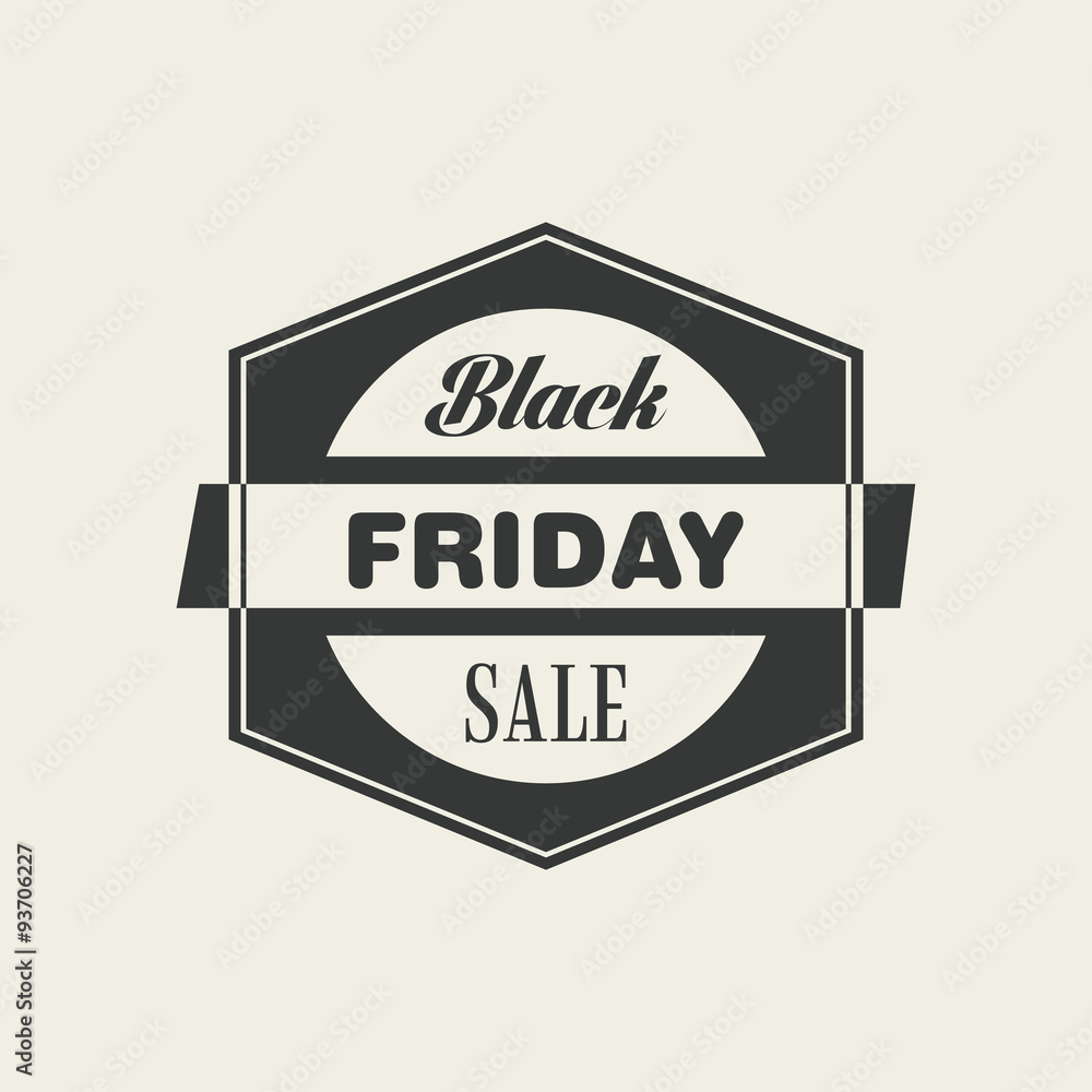 Black Friday Label Black Friday Label