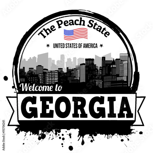 Georgia stamp