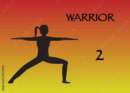 Yoga Woman Warrior 2