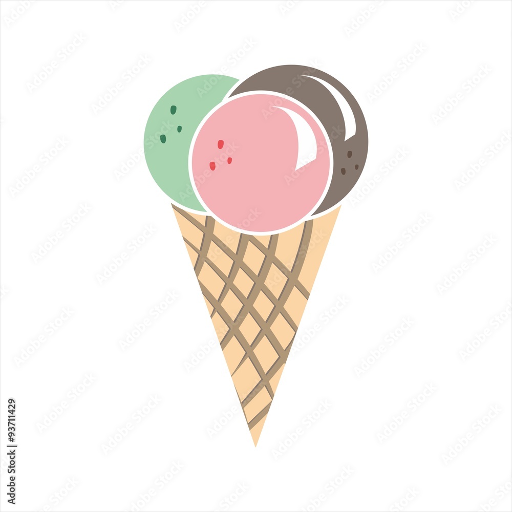 Eiswaffel Eiswaffel