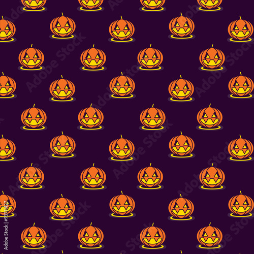Happy Halloween pattern, Vector Illustration
