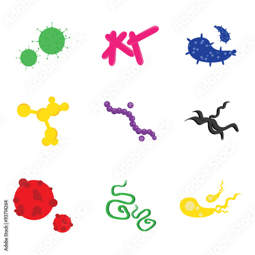 Virus icons