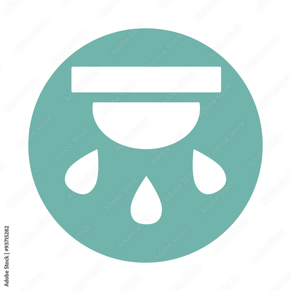 System against fire icon