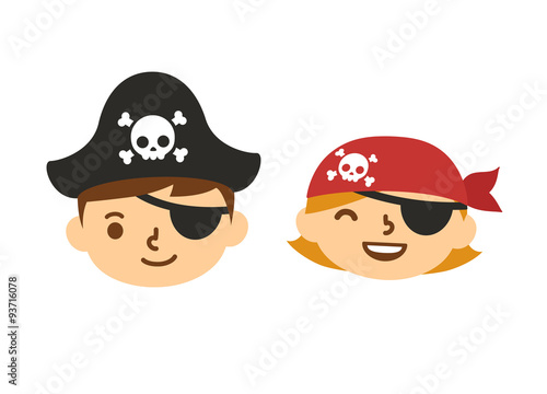 Cute hildren pirates
