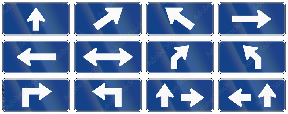 Blue Arrow Set From Canada Blue Arrow Set From Canada