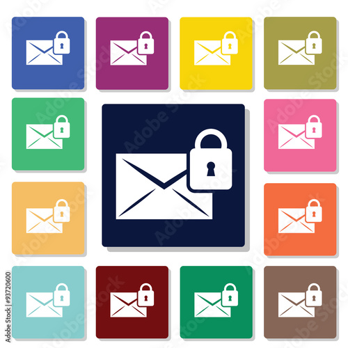 Protection of correspondence icon