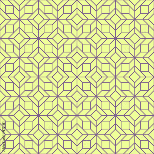outline pattern of rhombuses