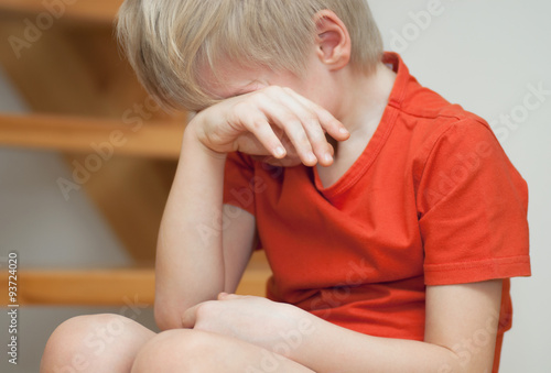 Crying boy