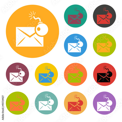Hacking correspondence icon