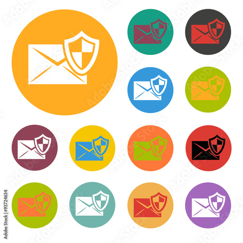 Protection of correspondence icon