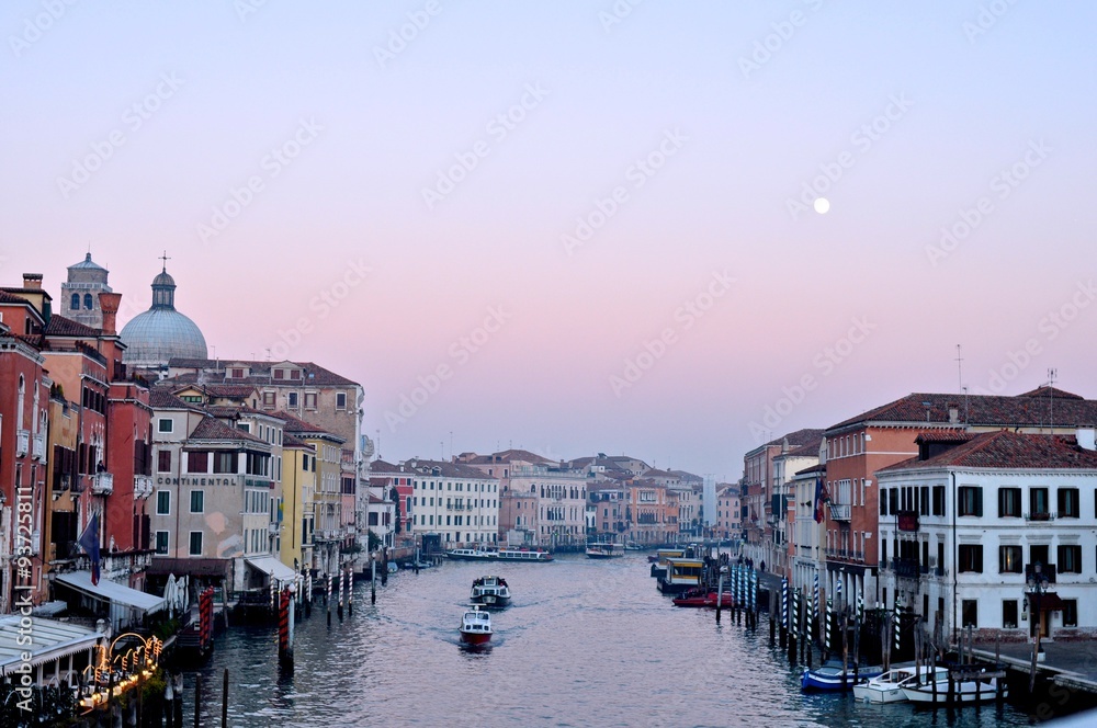 Venice view in evening