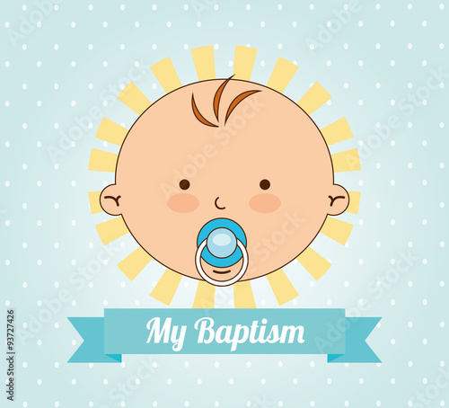 baptism invitation design