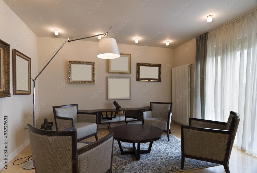 Fototapeta premium Living room interior