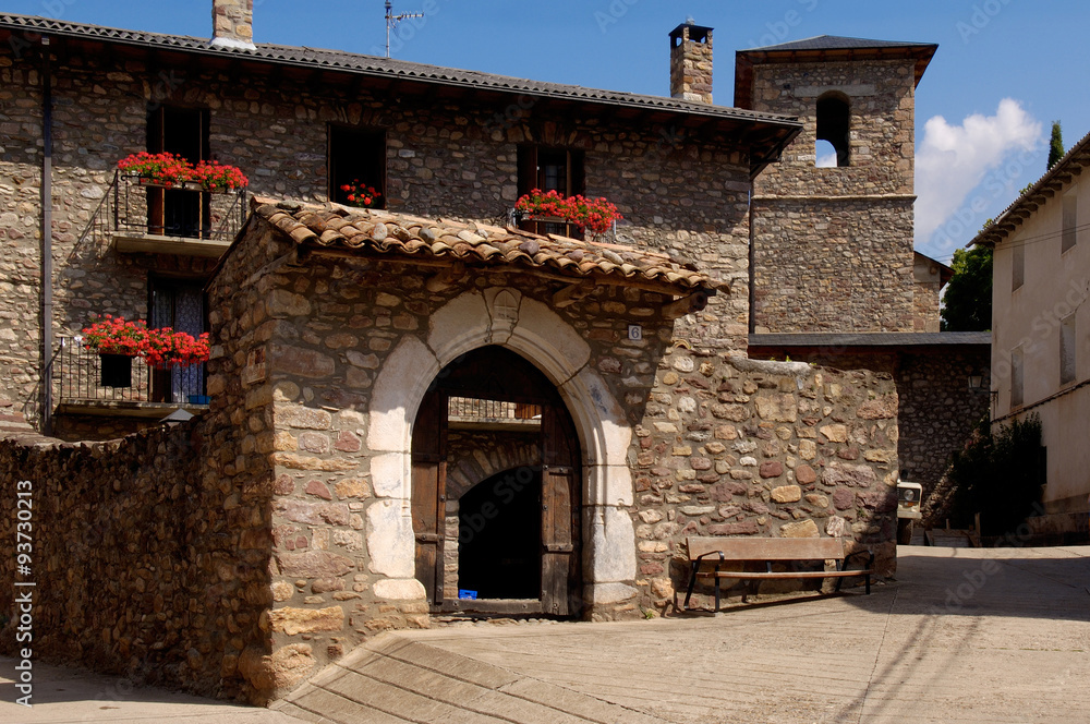 Castejon de Sos, Huesca, Aragon, Spain