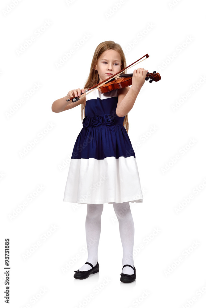 girl with violin