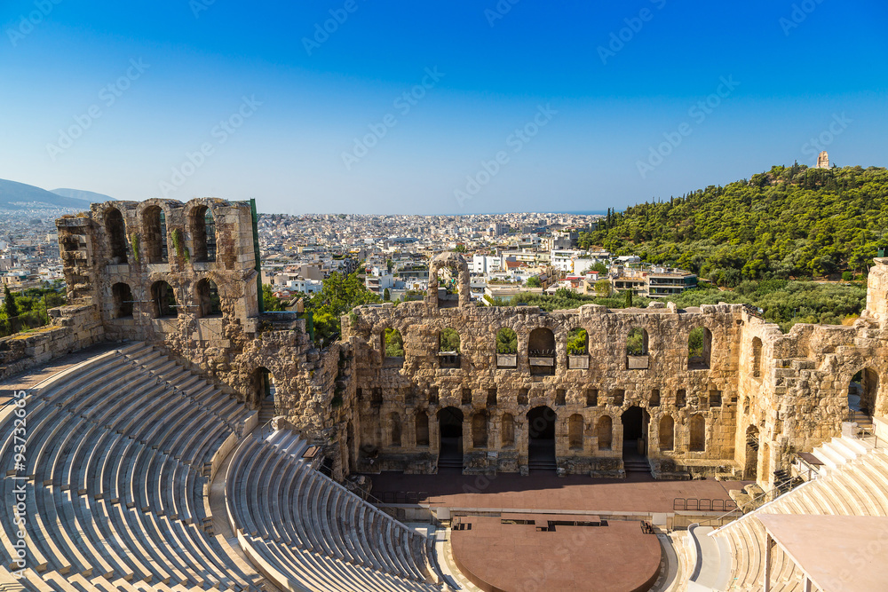 Ancient theater in Greece, Athnes