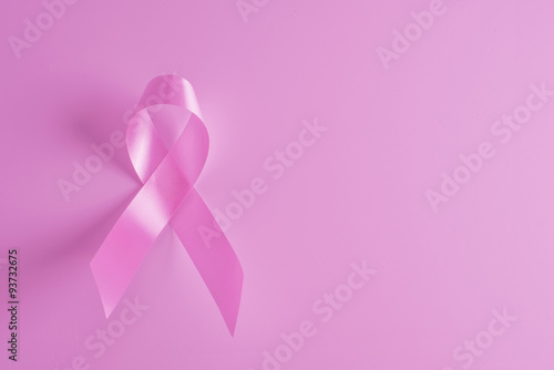Breast cancer awareness pink ribbon background
