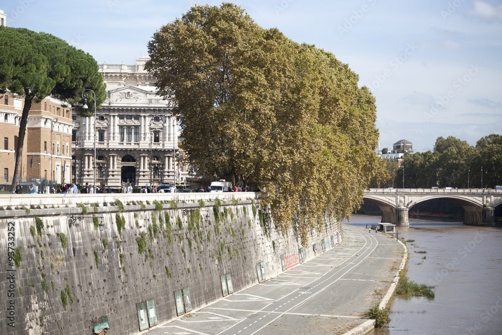 Naklejka premium rome italy 