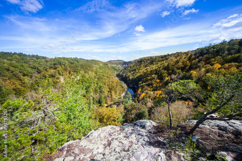 Lilly Bluff Overlook at Obed Wild and Scenic River photo