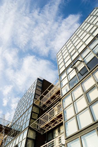 Windows of Skyscraper Business Office  Corporate building in Lon