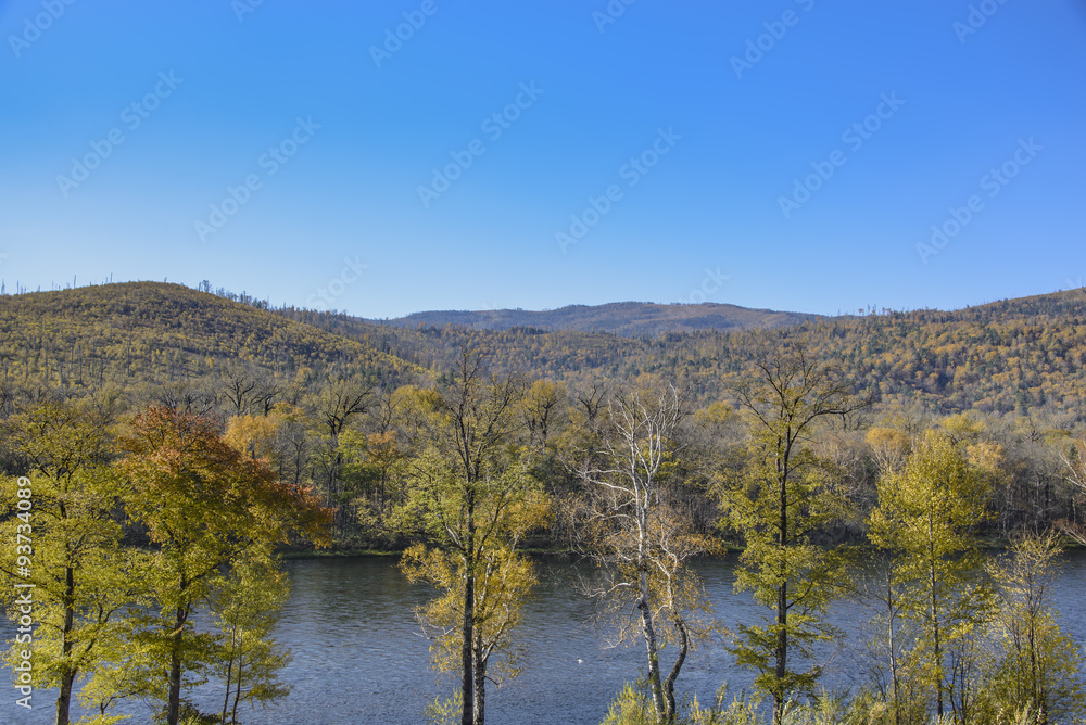 Mountain River .
Mountain River in the northeast of Khabarovsk Krai , Russia . Mountain River .
Mountain River in the northeast of Khabarovsk Krai , Russia .