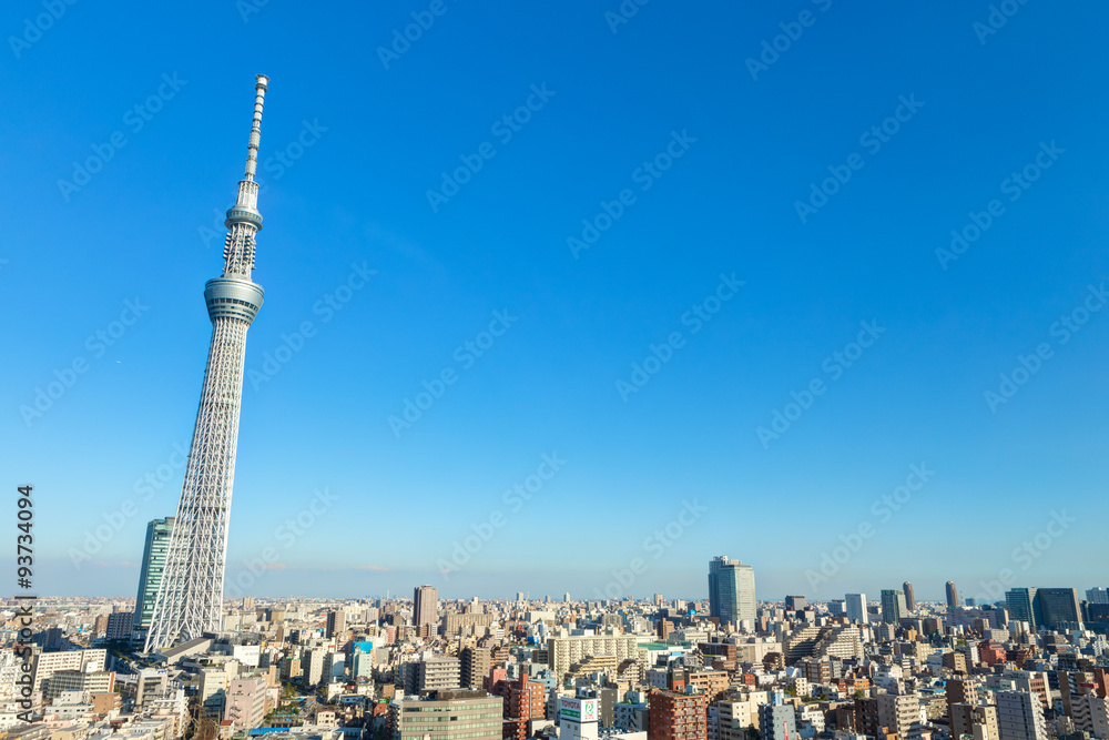 Obraz premium 東京スカイツリー ・ 青空