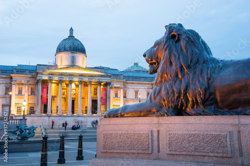 Trafalgar square, London