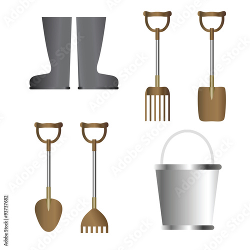 Graden tools silver and dark gold color