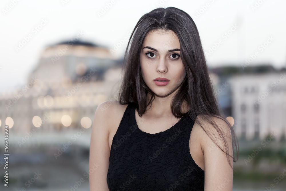 Beautiful girl in Skopje