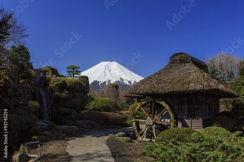 The sacred mountain - Mt. Fuji at Japan