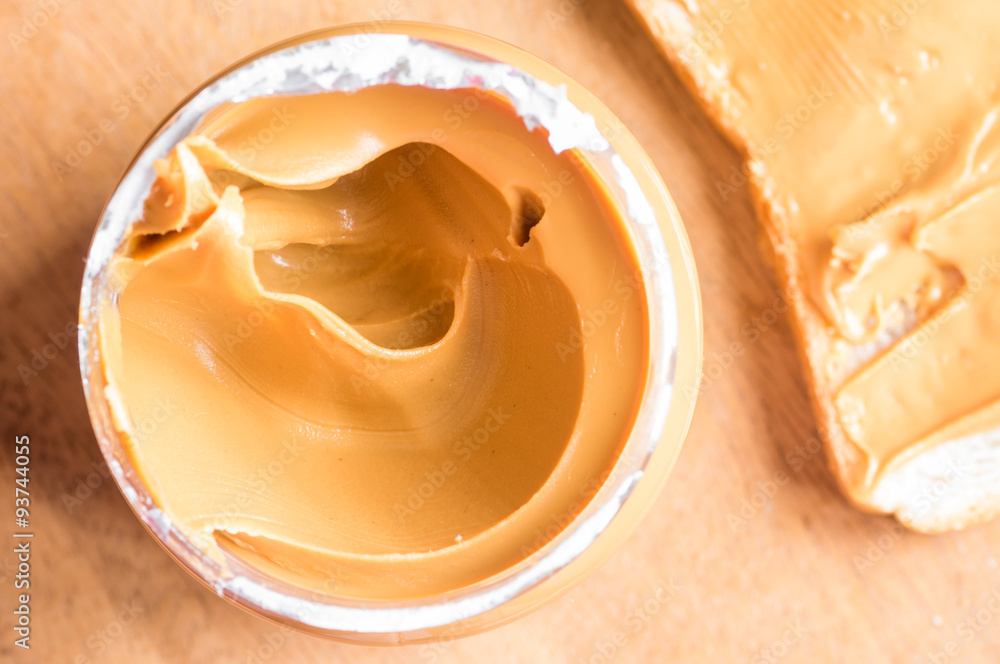 Peanut butter jar Peanut butter jar