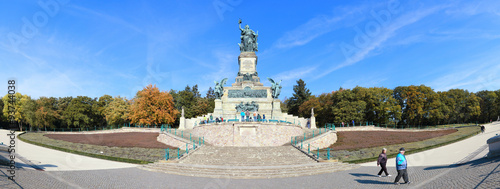Niederwalddenkmal oberhalb Rüdesheim am Rhein (Oktober 2015)  photo