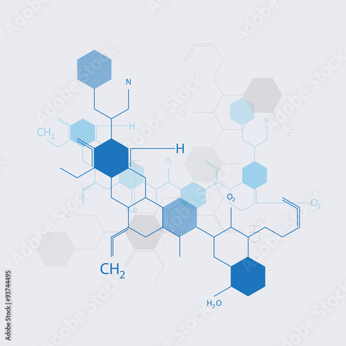 Chemical chain picture
