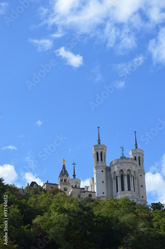 Obraz na płótnie Notre dame de fourvière w salonie