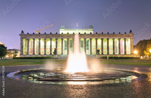 Altes museum with fountain, Berlin