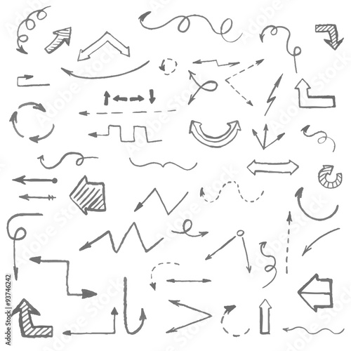 Arrows and infographics elements 