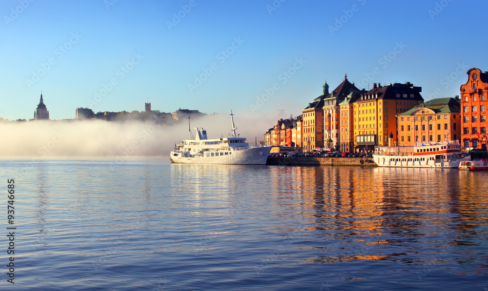 Fototapeta premium Stockholm city