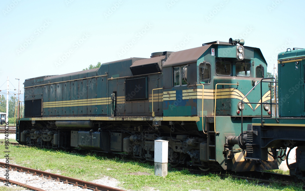 Old Slovenian Train