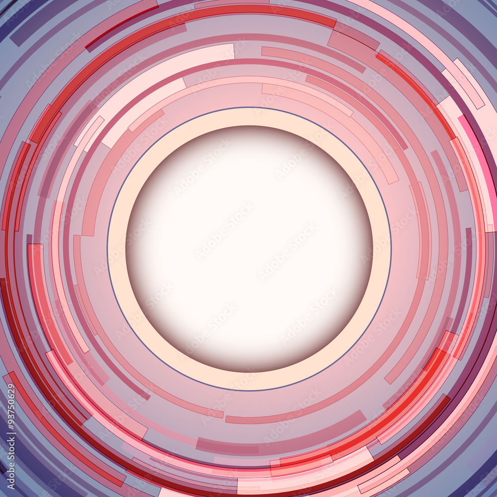 Abstract  background - circular 3D pattern