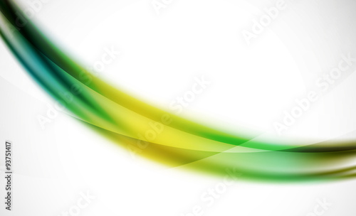 Colorful wave line, abstract background with light and shadow © antishock