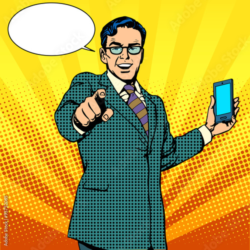 buy a new gadget and phone business concept