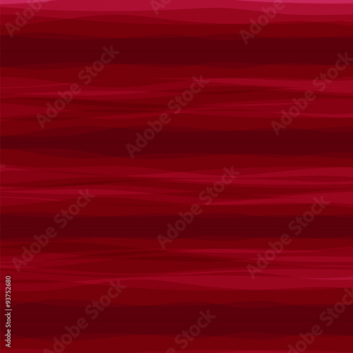 Abstract Horizontal Red Wave Background