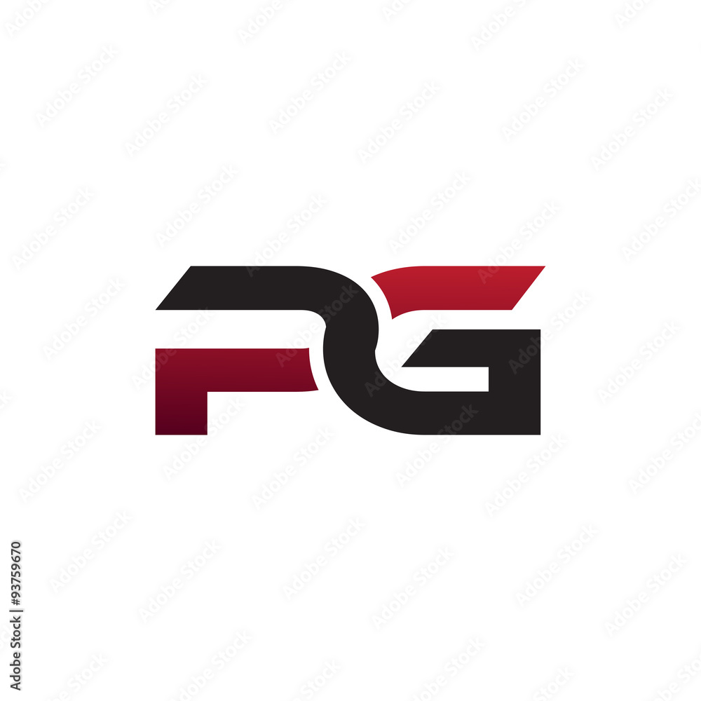 Modern Initiall Logo PG Modern Initiall Logo PG