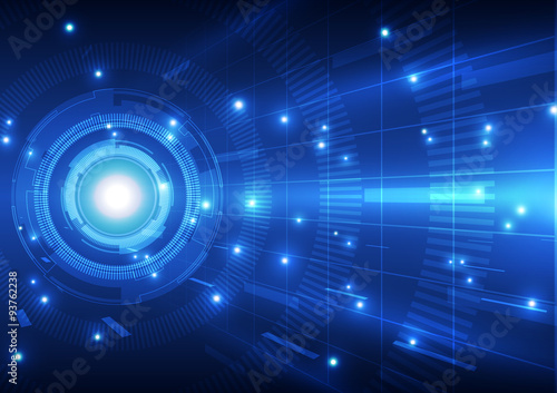 abstract vector engineering technology background, illustration