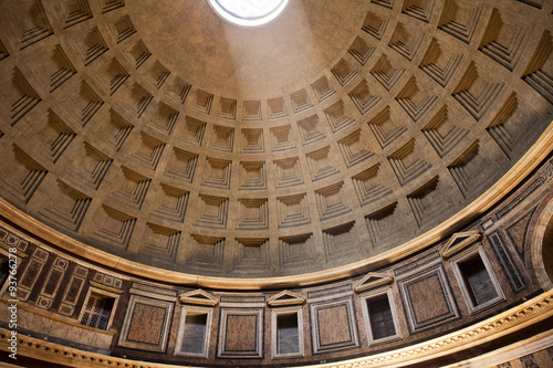 Ceiling Of The Pantheon