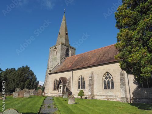 Photography St Mary Magdalene church in Tanworth in Arden