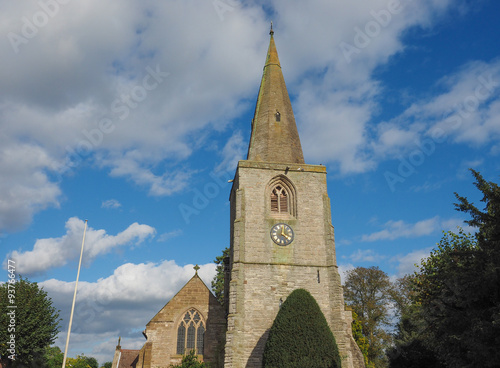 Photography St Mary Magdalene church in Tanworth in Arden